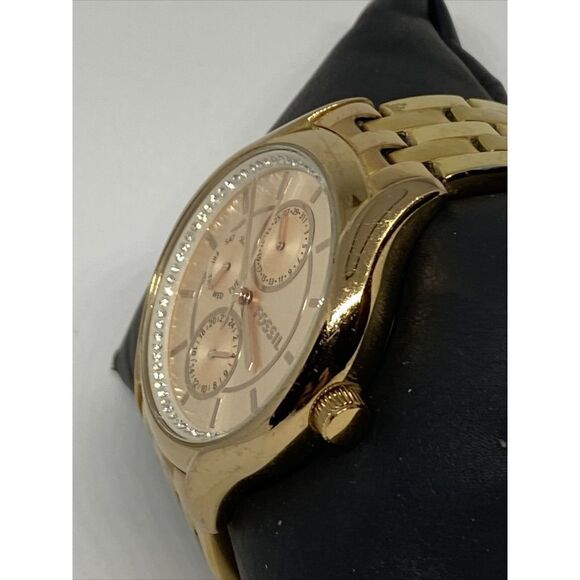 Fossil Daydreamer BQ1581 Women Rose Gold Stainless Steel Analog Dial Watch EY10 - Picture 4 of 12